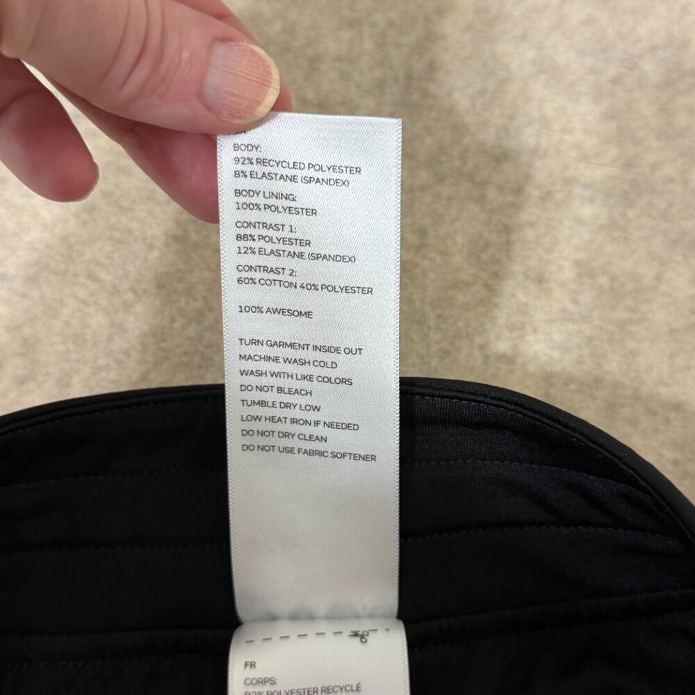 FIGS Black Jogger Scrub Pants XS Technical Collection Medical Nurse - Picture 16 of 16